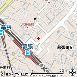 ＮＴＴル・パルク幕張駅前第１駐車場周辺の地図
