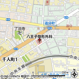 東京都八王子市追分町9周辺の地図