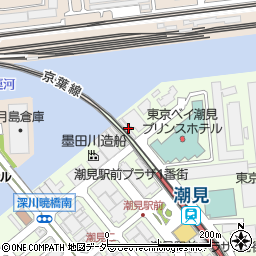 東京都江東区潮見2丁目1-8周辺の地図