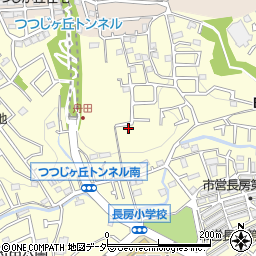 東京都八王子市長房町168周辺の地図