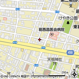 東京都江戸川区東葛西6丁目28-7周辺の地図