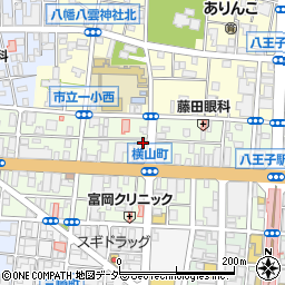 東京都八王子市横山町19-19周辺の地図