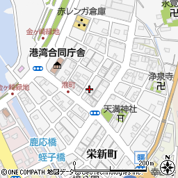 福井県敦賀市港町周辺の地図