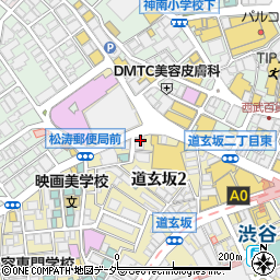 スターバックスコーヒー 渋谷文化村通り店周辺の地図