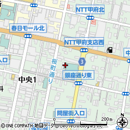ＤＡＩＭＡＲＵ　甲府本店事務所周辺の地図