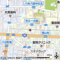 東京都八王子市横山町18-18周辺の地図