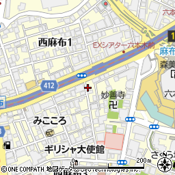 日進香料株式会社　東京支店周辺の地図