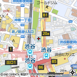 渋谷東急ＲＥＩホテル周辺の地図