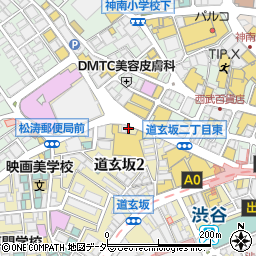 いくどん 渋谷店周辺の地図