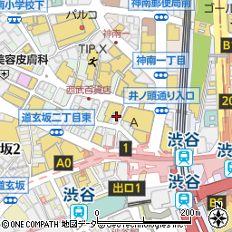 コースト渋谷ビル周辺の地図