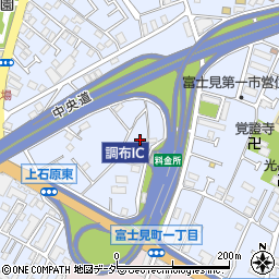東京都調布市富士見町1丁目13-21周辺の地図