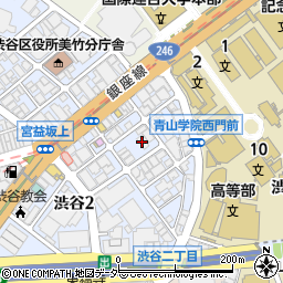 ヒューリック渋谷二丁目ビル周辺の地図