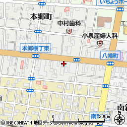 レシャン八幡町店周辺の地図