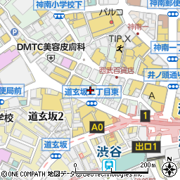 ドトールコーヒーショップ 渋谷センター街店周辺の地図