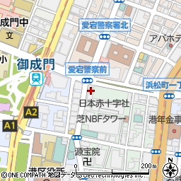 東京都港区芝大門1丁目1-35周辺の地図