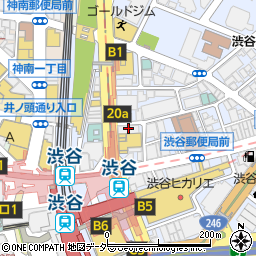 ＳＢＩ新生銀行渋谷フィナンシャルセンター ＡＴＭ周辺の地図