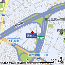 東京都調布市富士見町1丁目13-15周辺の地図