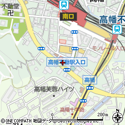 カラオケ モコモコ 高幡不動店周辺の地図