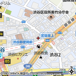 グルステ　渋谷店周辺の地図