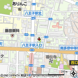 東京都八王子市横山町25-3周辺の地図