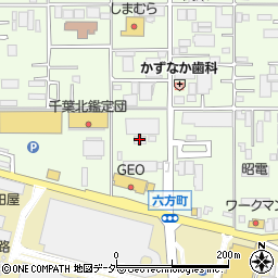 株式会社トーカイ 千葉支店周辺の地図