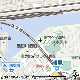 東京都江東区潮見2丁目1-7周辺の地図
