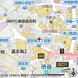 串バル 渋谷駅前店周辺の地図