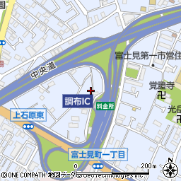 東京都調布市富士見町1丁目13-16周辺の地図