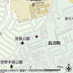 千葉県千葉市稲毛区長沼町176-50周辺の地図