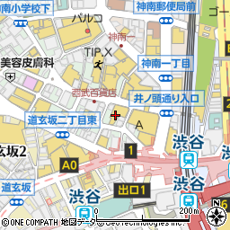 東京都渋谷区宇田川町24周辺の地図