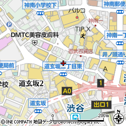 喜響 渋谷店周辺の地図
