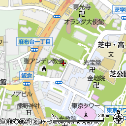 社団法人日本聖徒アンデレ同胞会周辺の地図