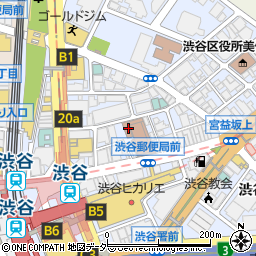 渋谷区立　商工会館・消費者センター周辺の地図