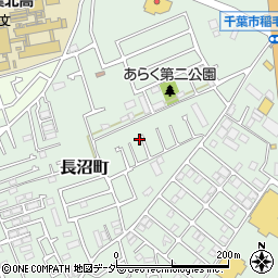 千葉県千葉市稲毛区長沼町225-26周辺の地図