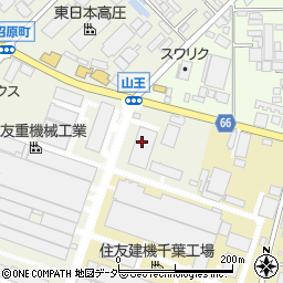 泉警備保障株式会社　千葉営業所周辺の地図