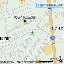 千葉県千葉市稲毛区長沼町238-1周辺の地図