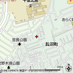 千葉県千葉市稲毛区長沼町176-40周辺の地図