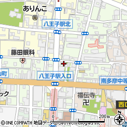 東京都八王子市横山町25-11周辺の地図