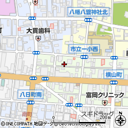 東京都八王子市横山町17-5周辺の地図