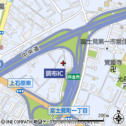 東京都調布市富士見町1丁目13-36周辺の地図