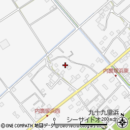 千葉県匝瑳市野手17146-52周辺の地図