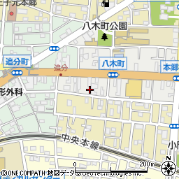 東京都八王子市八木町3-3周辺の地図