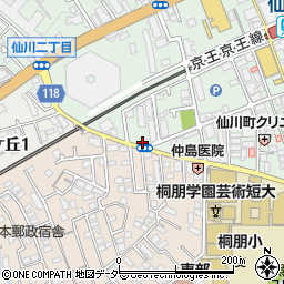ニッポンレンタカー仙川営業所周辺の地図