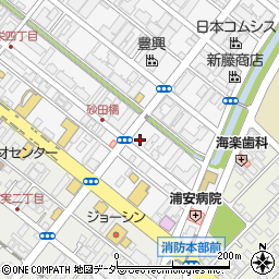 千葉県浦安市北栄4丁目4-15周辺の地図