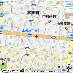 東京都八王子市八幡町周辺の地図