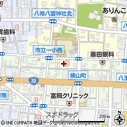東京都八王子市横山町20周辺の地図