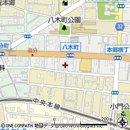 東京都八王子市八木町3-23周辺の地図
