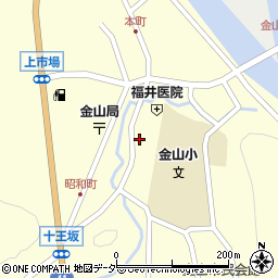 岐阜県下呂市金山町金山2222-1周辺の地図