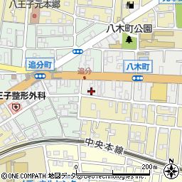 東京都八王子市八木町3-8周辺の地図