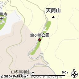 金ヶ崎公園周辺の地図